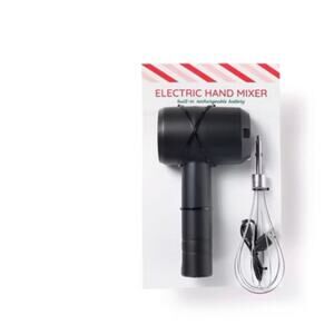 Electronic Hand Mixer Black- Bullseye's Playground- NEW Cordless